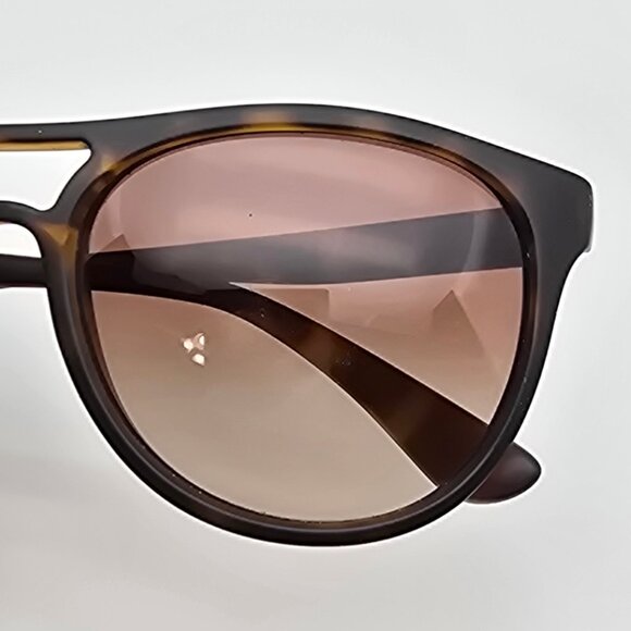 Ray-Ban RB4170 865/13 Brad Matte Havana Frame Brown Lens Aviator Sunglasses - Picture 11 of 14